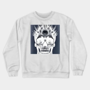 Negative Tribal Skull Crewneck Sweatshirt